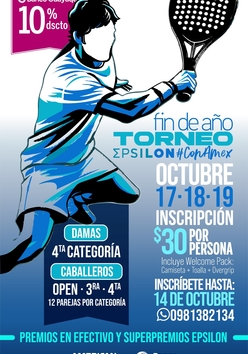 Cartel del torneo